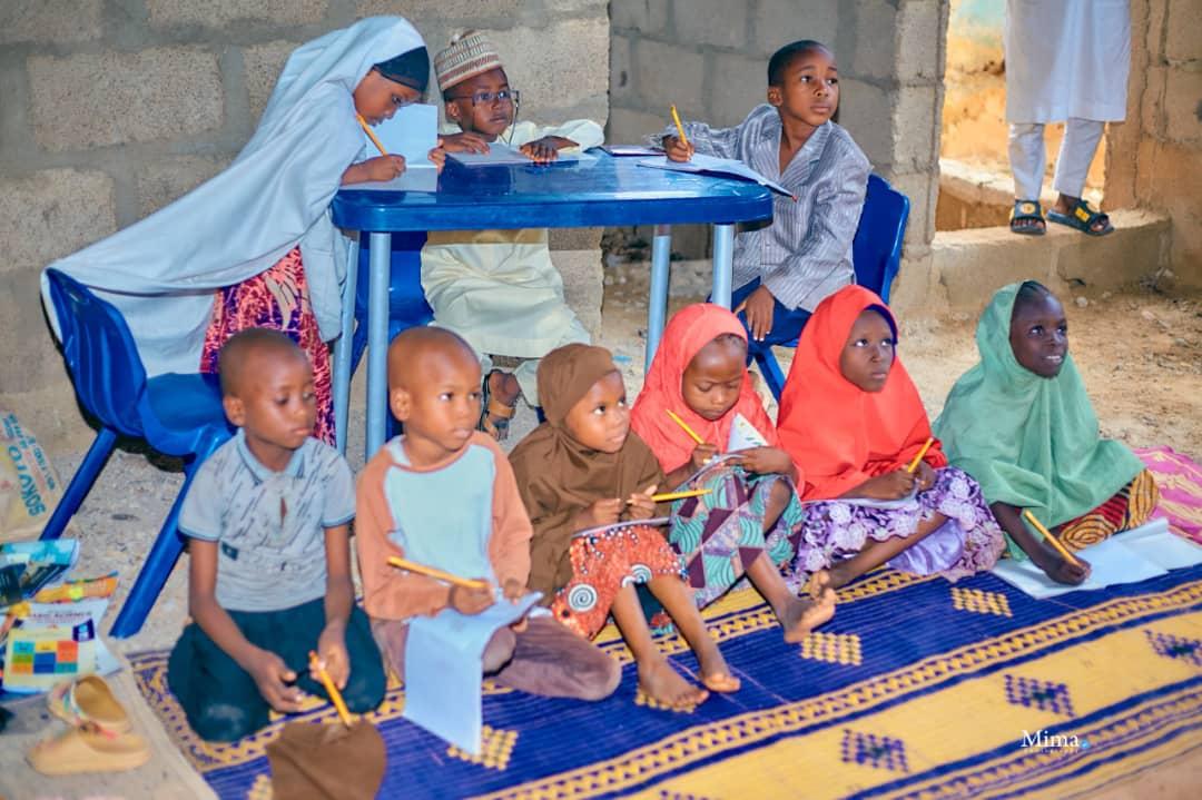 Children take part in a Foundation lesson.